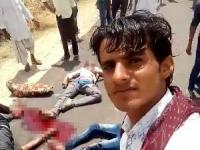 سلفی با تصادف