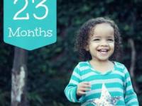 رشد کودک 23 ماهه 