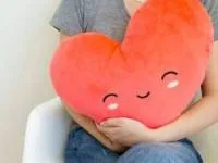 دوخت کوسن قلبی