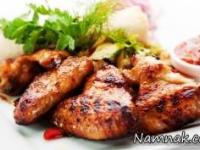 گوشت کباب شده