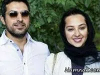 اشکان خطیبی و همسرش