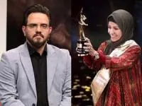 فاطمه عبادی و مجتبی امینی