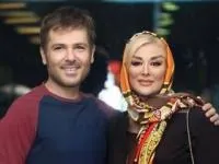 کوروش تهامی و همسرش