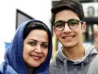 کمند امیرسلیمانی و پسرش