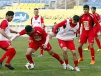 تمرینات پرسپولیس