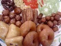 زولبیا و بامیه رنگی