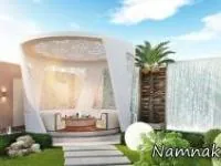 حیاط ویلایی