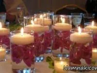 تزیین شمع
