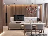 دکوراسیون کرم قهوه ای