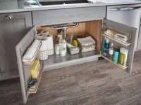 کابینت زیر سینک ظرفشویی 
