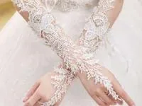 مدل دستکش عروس 