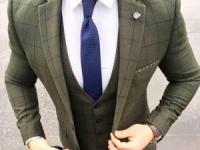 کت و شلوار چهارخانه