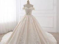 لباس عروس یقه دلبری