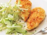 کوکوی مرغ و سیب