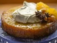 طرز تهیه کیک خیس بادام و پرتقال تونسی
