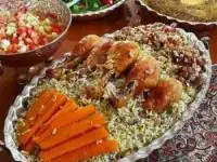 ته چین سبزی پلو ترش