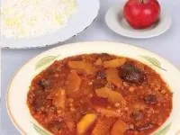 دستور تهیه خورش سیب درختی لرستان