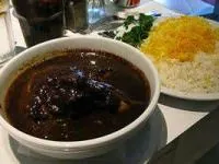 خورش گوشت خرما