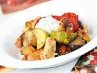 مرغ با راتاتویی 