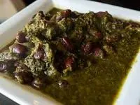 قورمه سبزی بدون گوشت
