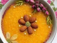 تزیین شله زرد