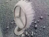 بنز یخ زده در یخبندان آمریکا