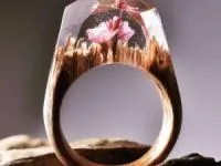 انگشترهای چوبی