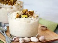 فرنی سنجد و سبوس گندم