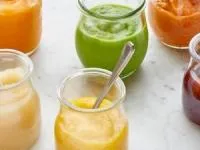 پوره سبزیجات میوه