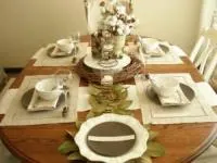 تزیین میز غذا خوری