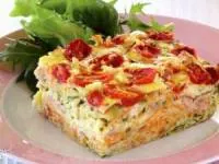 سوفله اسفناج و ژامبون