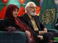 جمشید مشایخی و همسرش