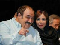 مهران غفوریان و همسرش