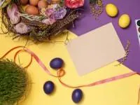 تخمه مرغ رنگی