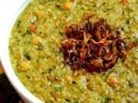 آش سبزی شیرازی