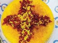 ته چین گوشت و سیب زمینی