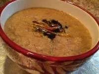 آش بلغور شیر