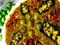 آش گوجه سبز