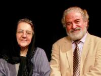 کاظم هژیرآزاد و همسرش