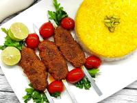 کباب تابه ای زعفرانی