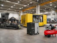 انواع کمپرسور های صنعتی