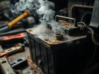 علت بوی بد باتری ماشین