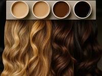 رنگ مو نسکافه ای