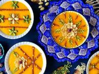 تزیین شله زرد