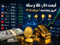 طلا، سکه، دلار و ارزهای دیجیتال