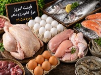 قیمت مرغ، ماهی و تخم مرغ