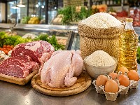 برنج، مرغ، گوشت و روغن