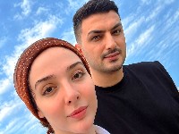 المیرا دهقانی و همسرش