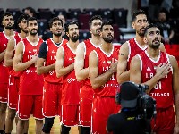 بازیکنان تیم ملی بسکتبال ایران