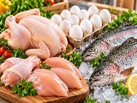 قیمت مرغ و ماهی و تخم مرغ